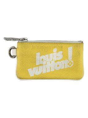Louis Vuitton Everyday LV Pochette Cles Coin Purse Yellow